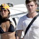 Image for article titled Behold: Zac Efron and Michelle Rodriguez Tenderly Kissing on a Boat